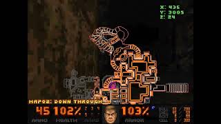 Doom II Sunlust (PC) - Map 02: Down Through (ITYTD)