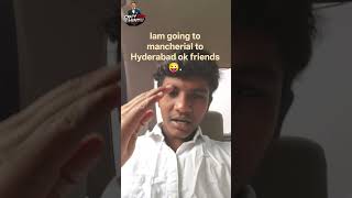 Iam Going to Mancherial to Hyderabad #hyderabad #mancherial #travel #vlog