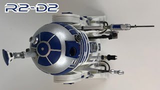 Full Build Highlights - R2-D2 - with Closeup Video Montage - Bandai 1:12