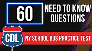 New York CDL School Bus Practice Test 2026 (Commercial Driver's License Endorsement Written Exam)