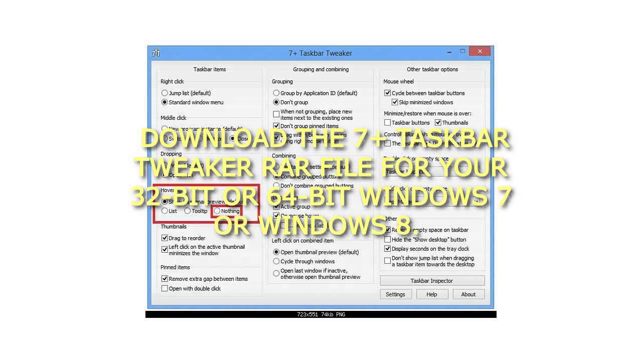 How to Enable or Disable Taskbar Thumbnail Previews in Windows 7 and ...