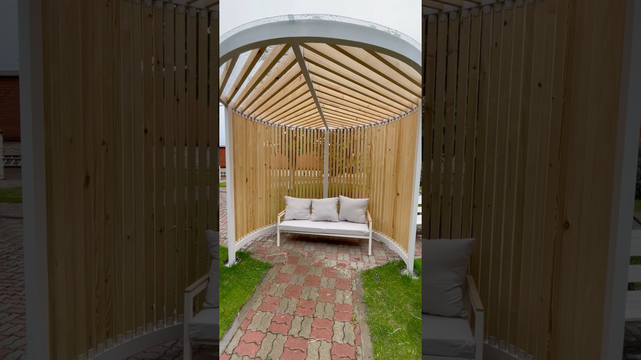 Красивая беседка - легко! 