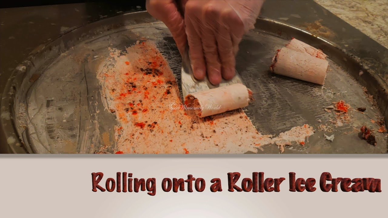 Rolled Ice Cream The Cool New Trending Dessert in Reno YouTube