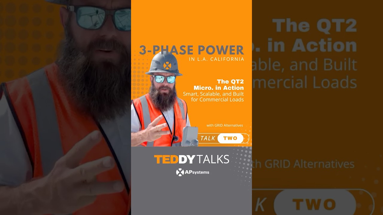 On the Roof in LA: APsystems QT2 Microinverters in Action with Grid Alternatives