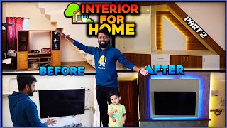 HOME 🏡 Transformation !! New TV 📺 Unit & Stairway SHOWCASE 😍 | DAN JR VLOGS