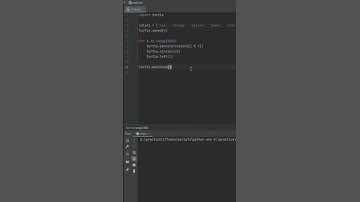 Colorful Circles || Python Awesome Turtule code || I