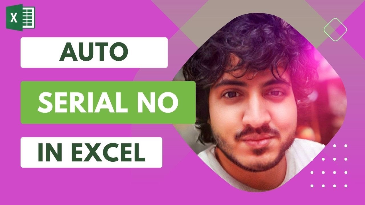 Auto Serial No In Excel YouTube auto-serial-no-in-excel-youtube