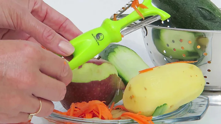 Deluxe Vegetable Peeler & Julienne Peeler-Sharp St...