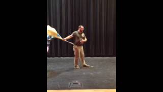 Harrisburg Colorguard 017 - Horizontal Toss