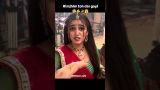 Rimjhim toh dar gayi 😭🫵✨🤗 #rimjhim#viralshort#sameer#rimeer  #yashikasharma#shortsfeed#himanshu