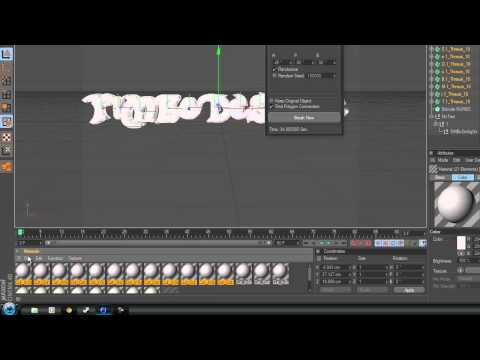 C4D Begginer Tut MoText & tharuis Part 1