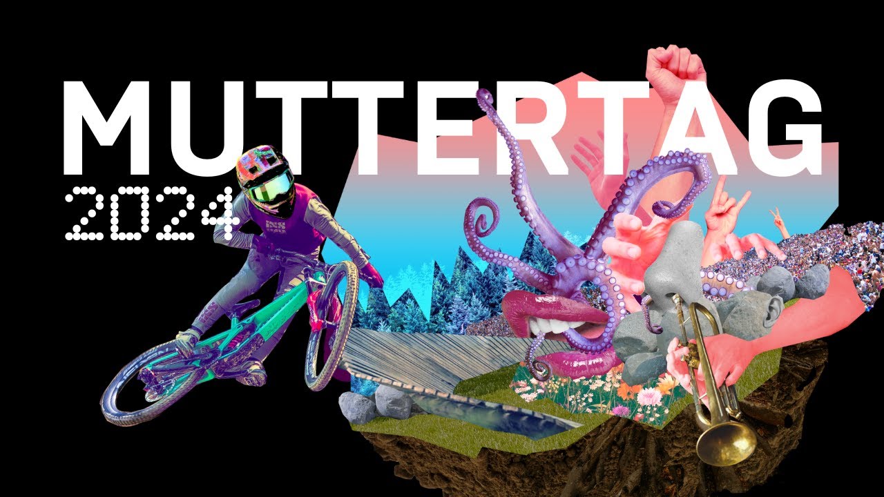  MUTTERTAG 2024 by THE MOTHER - Bikepark Winterberg // Es gibt No Place Illustration 