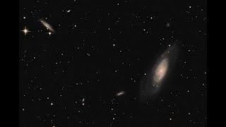 Messier 106 은하 라이브 촬영