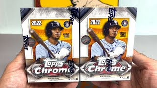 2022 Topps Chrome Blaster Box Rip - Negative Refractor!!!