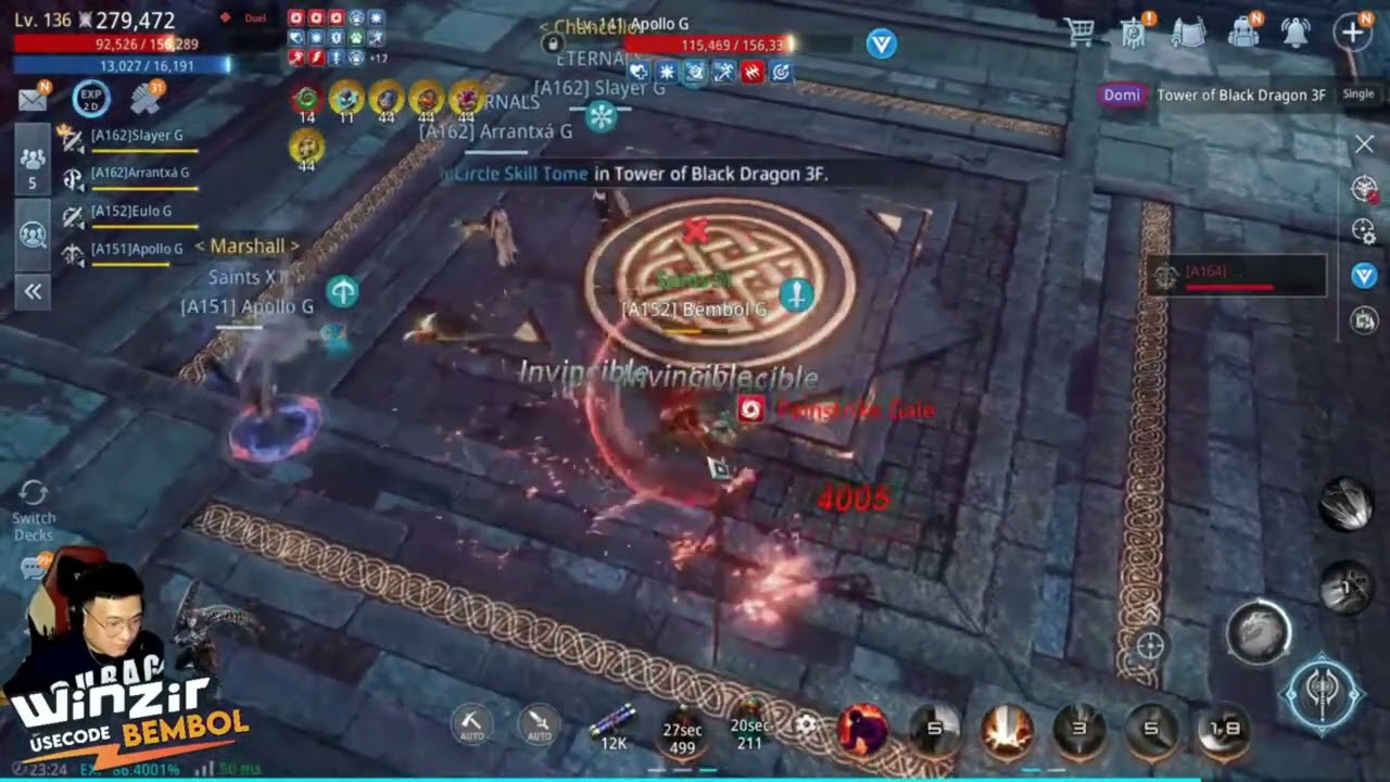 MIR4 BEMBOL G VS APOLLO G THROWBACK 