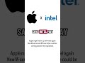 Apple might team up with intel again.