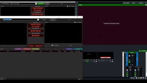 vTask + vMix Live Event Template