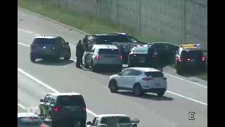 Eden Prairie police pursue stolen vehicle suspect collapses