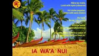 Learn The Ia Waa Nui Chant From Native Hawaiian Cultural Practitioner Vene Chun