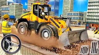 Real Road Builder 2018: Road Construction Simulator - Android GamePlay screenshot 5