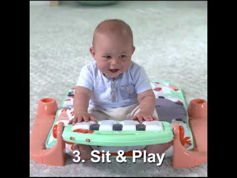 Fisher Price Kick & Play Γυμναστήριο Δραστηριοτήτων με Μουσική για Νεογέννητα