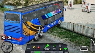 Mountain offroad Bus Simulator 2022 - 4x4 Bus Driver Game - Android Gameplay screenshot 4