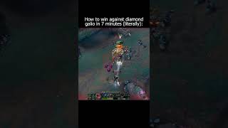 Diamond Galio goes AFK in 7 minutes