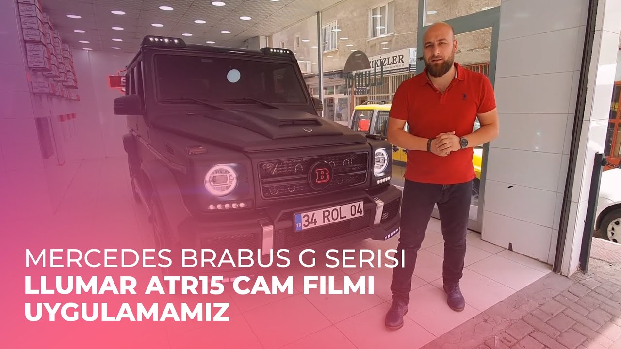 Mercedes Brabus G Serisi // LLumar ATR15 Cam Filmi Uygulamamız