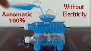 How to Make Automatic Water Fountain Flowing Without Electricity