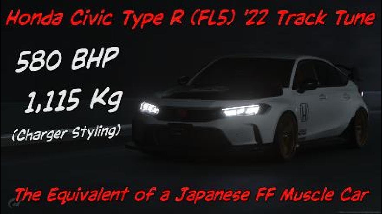 [746PP] GT7 Honda Civic Type R (FL5) Track Tune (1.31 Physics) - YouTube