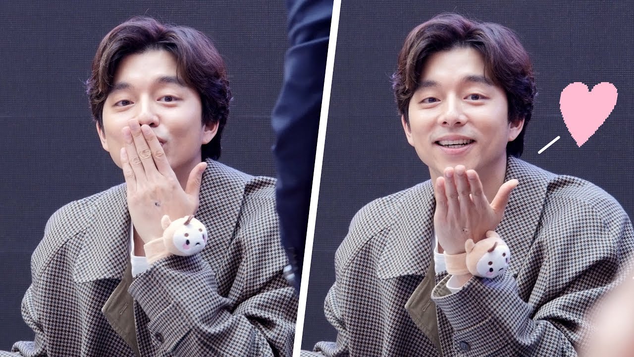 손키스~ 하는 공유 Gong Yoo 's Air kiss: 팬사인회 03 FanSign Event 03: 직캠 fancam: SSG 스타필드 고양: 171203
