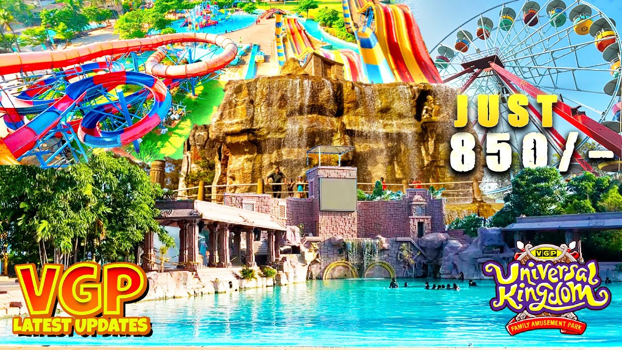 VGP Universal Kingdom | Latest Updates | Offer & Ticket Details | Amusement Theme Park Chennai