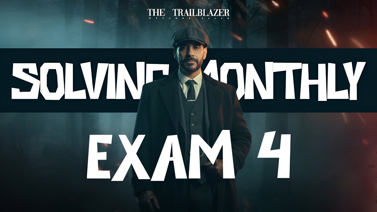 حل امتحانات الشهر الرابع I انجليزي تالته ثانوي 2026 I محمد صلاح