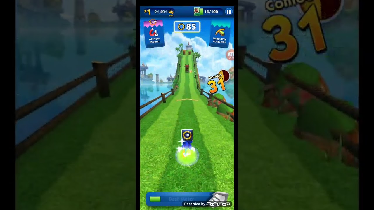 Sonic Dash Is The best Gonna Go Fast (Dont hate my video😭)🎮