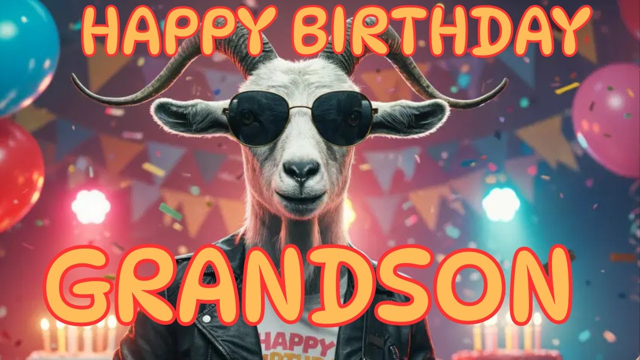 Happy Birthday To My Grandson