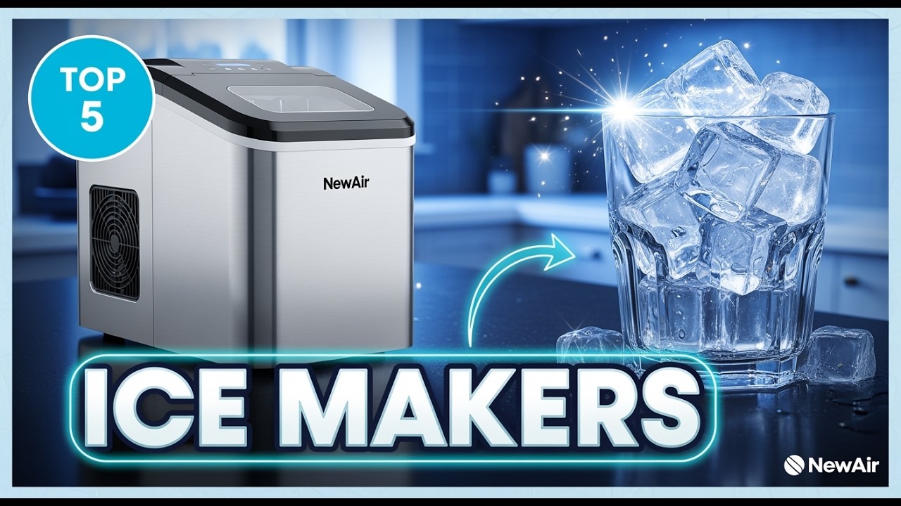 TOP 5 Best New Air Ice Makers 2026 | A Top Brand for Clear, Restaurant ...