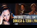 DIMASH & TERRI  LYN | UNFORGETTABLE DAY | Vocal Coach REACTION & analysis