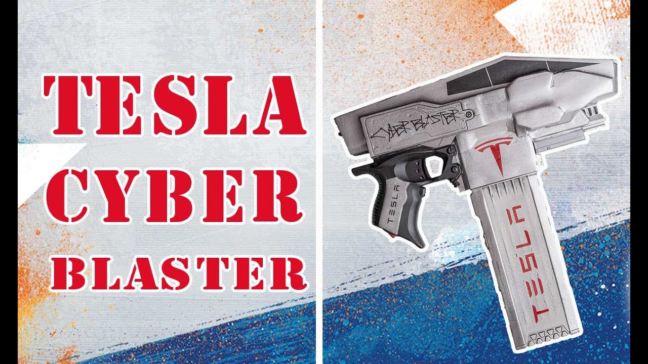 Tesla Cyber Blaster / NERF Stryfe MOD