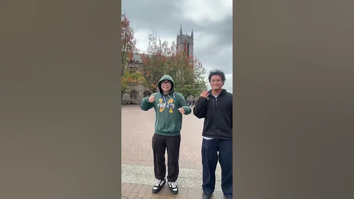 When there’s fun at UW Seattle 👍 #uw #seattle #dance #fun