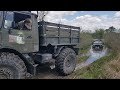 Верхом на УНИМОГЕ, дровосек Ира, глубокий OFF ROAD БОРОДАЧА не остановит (часть-1)