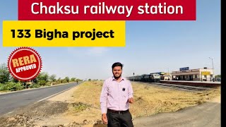 Government approved scheme near Chaksu railway station...🚆..Call me for other information 8233517679