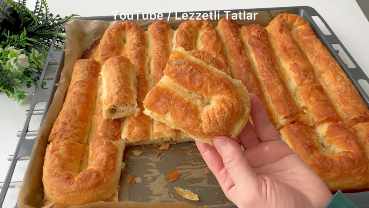 Akşam Yap Sabah Pişir ✅ En Kolay Çıtır Börek Tarifi 👌 Akşam Yap Sabah Pişir ✅ En Kolay Çıtır Börek Tarifi 👌