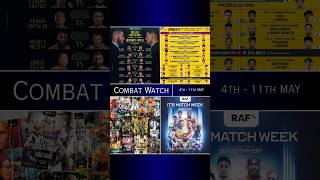Combat Watch: 4th - 11th MAY 👁️