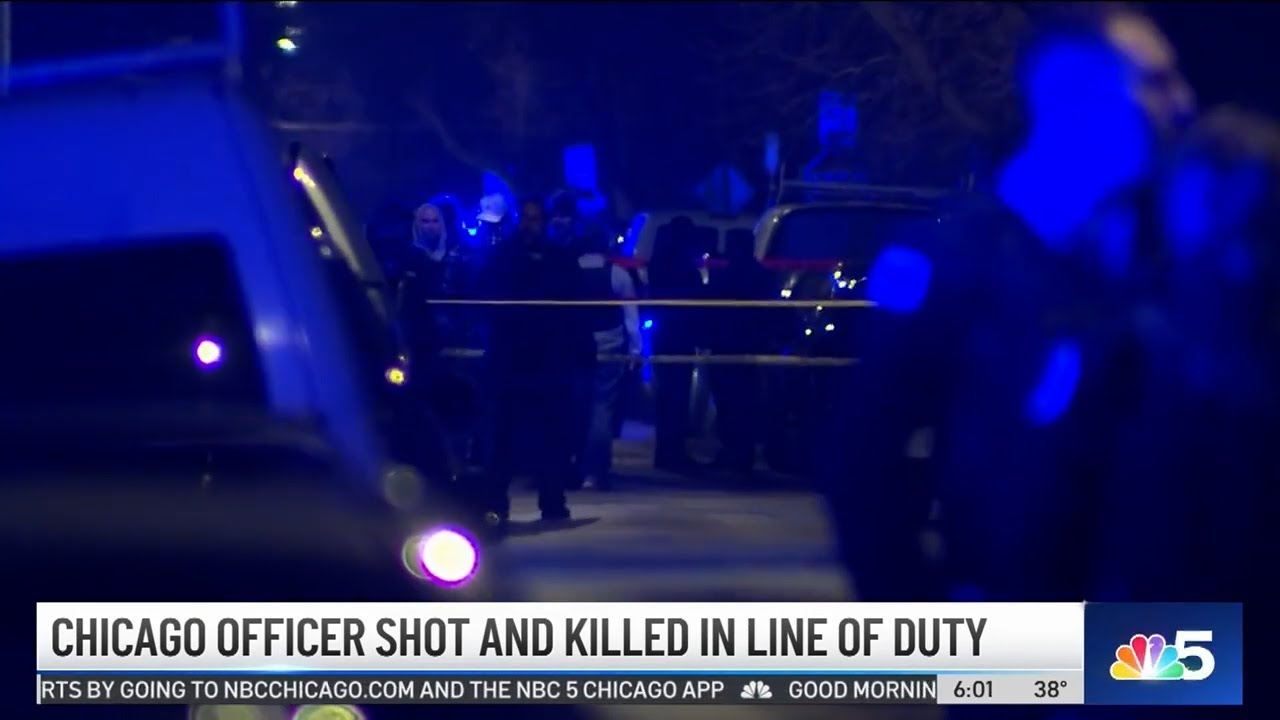 Chicago Police Department in Mourning After Officer Shot, Killed in Line of Duty