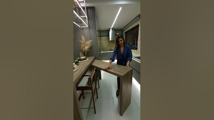 Bancada Extensora na cozinha