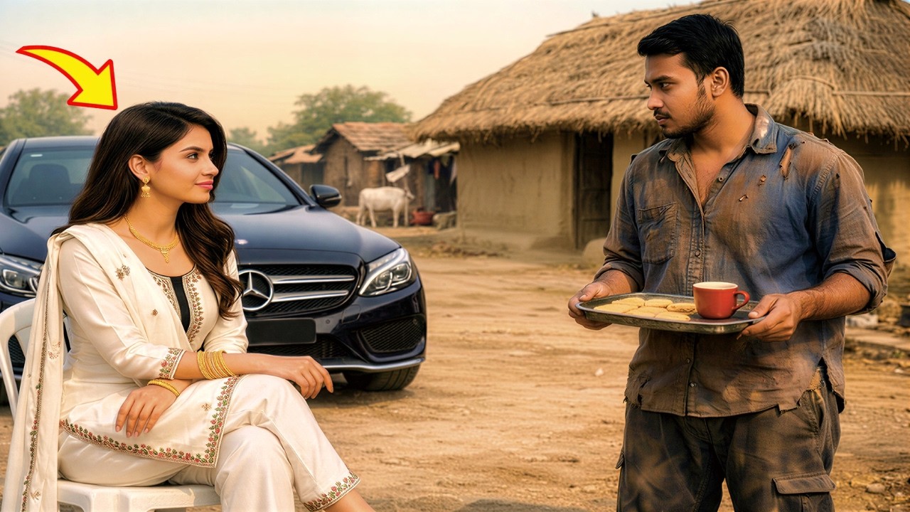 কোটিপতি মেয়ে গোপনে পৌঁছাল গরিব ড্রাইভারের বস্তিতে… তারপর যা হলো, মানবতাও কেঁদে উঠল! 😭 Bangla Story