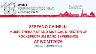 Stefano Cainelli and the RockSpectrum Band Experience - WCMT2026 SocialHUB Interview