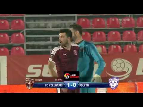 Telekom Sport:  Voluntari - Poli Timișoara 1-0 (Rezumat - Liga 1, Playout 2017-2018