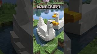 LOOK AT THE DUCKS QUEUING TO EAT THE FISH #minecraft #aiminecraft #minecraftart #minecraftpixelart