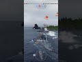 That was a close call #gaming #gamer #worldofwarships #battleship #game #shorts #short